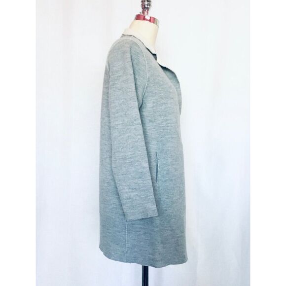 EILEEN FISHER Women’s Medium Boiled Wool Jacket - Picture 2 of 6